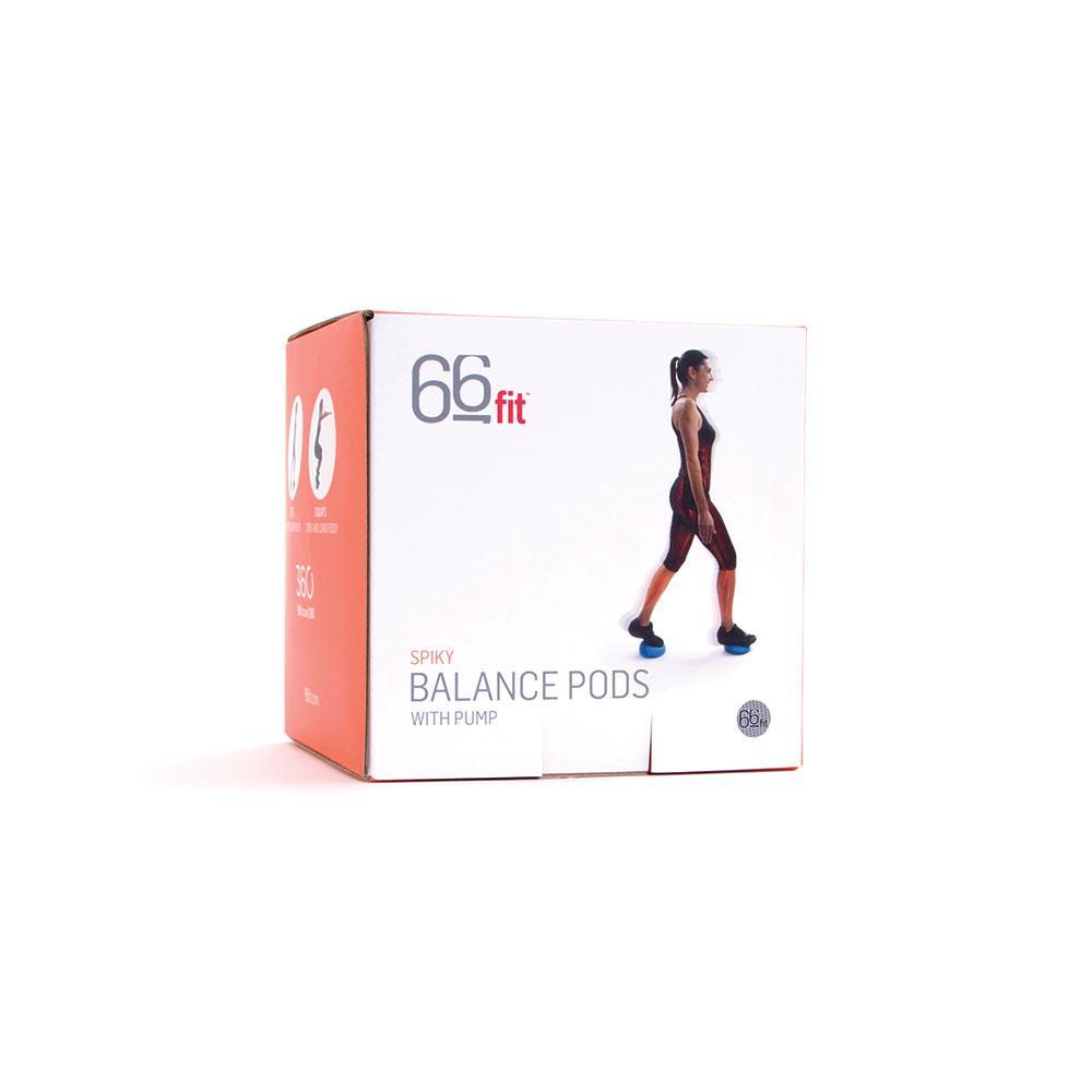 66Fit Balance Pods - 2 Pack with Air Pump for Stability Training, Physical Therapy & Home Workouts