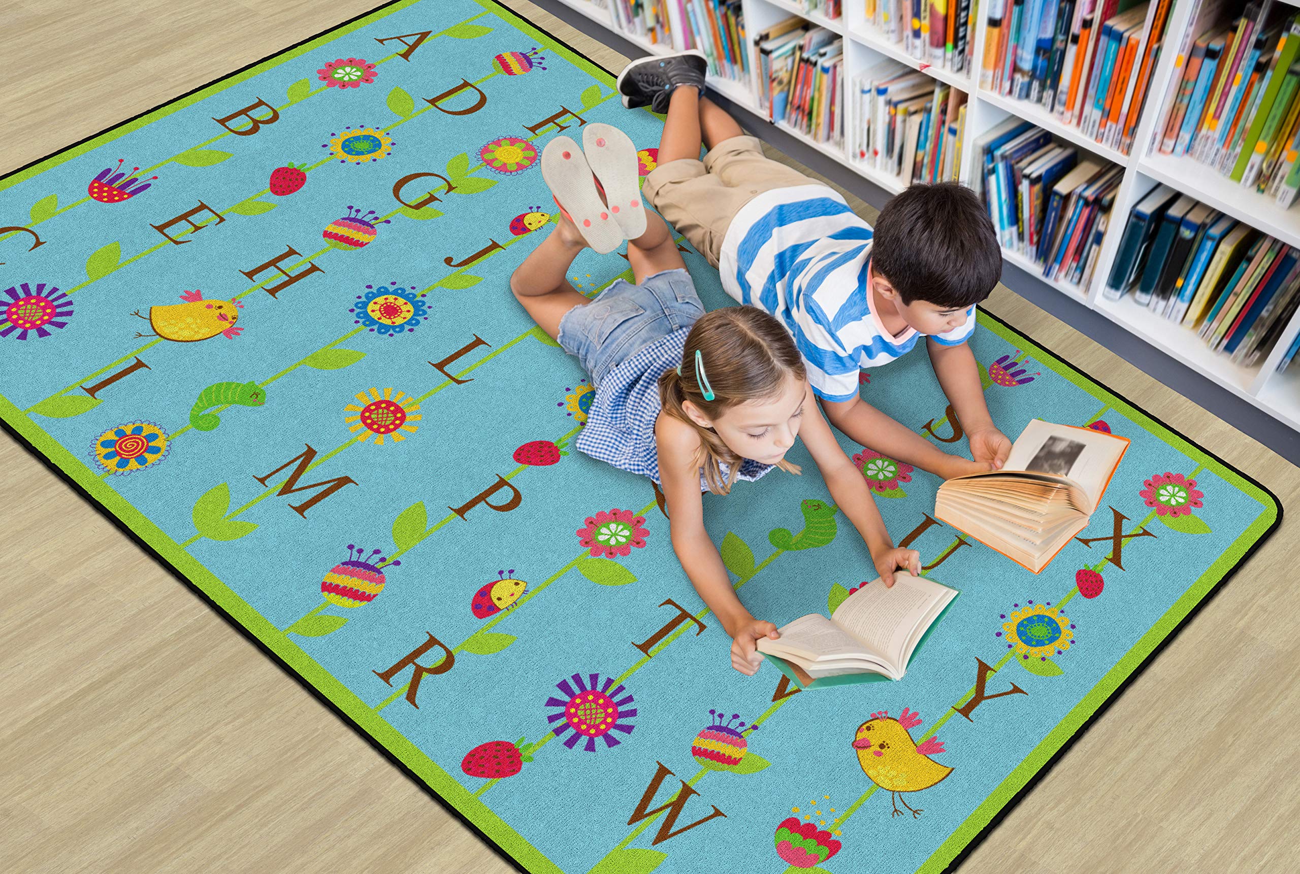Kids Alphabet Rug - 6'x8'4
