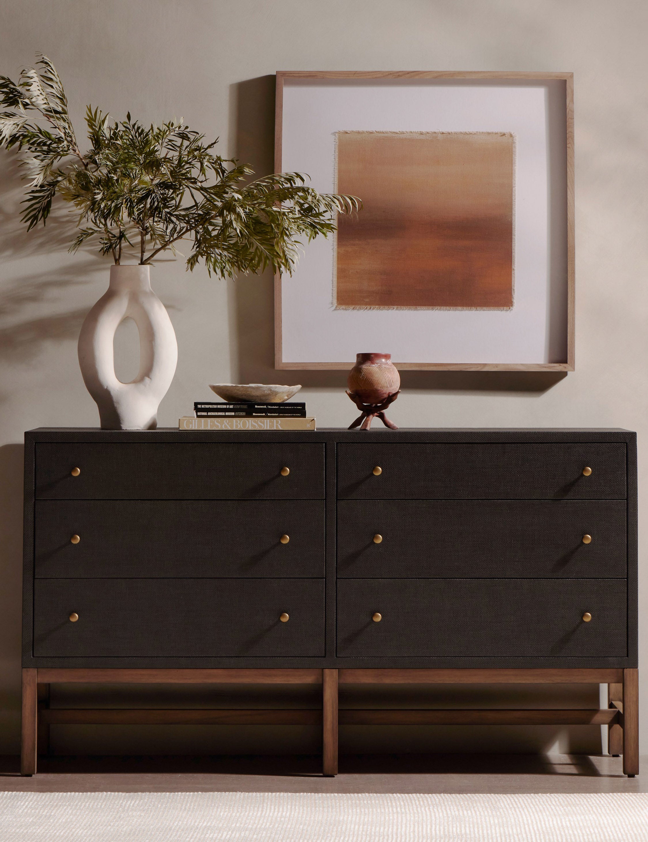 Darina Dresser - Modern 5-Drawer Wooden Dresser for Bedroom, Nursery & Closet Organization | Stylish Storage Solution for Clothes, Toys & Accessories