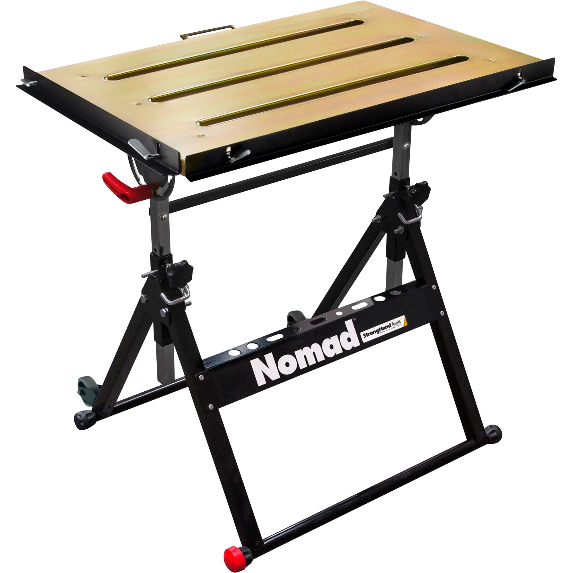 Nomad Welding Table with MagSpring Clamp & Mini Magnet Twin Pack - Portable Welding Workstation for Metal Fabrication, DIY Projects & On-Site Repairs