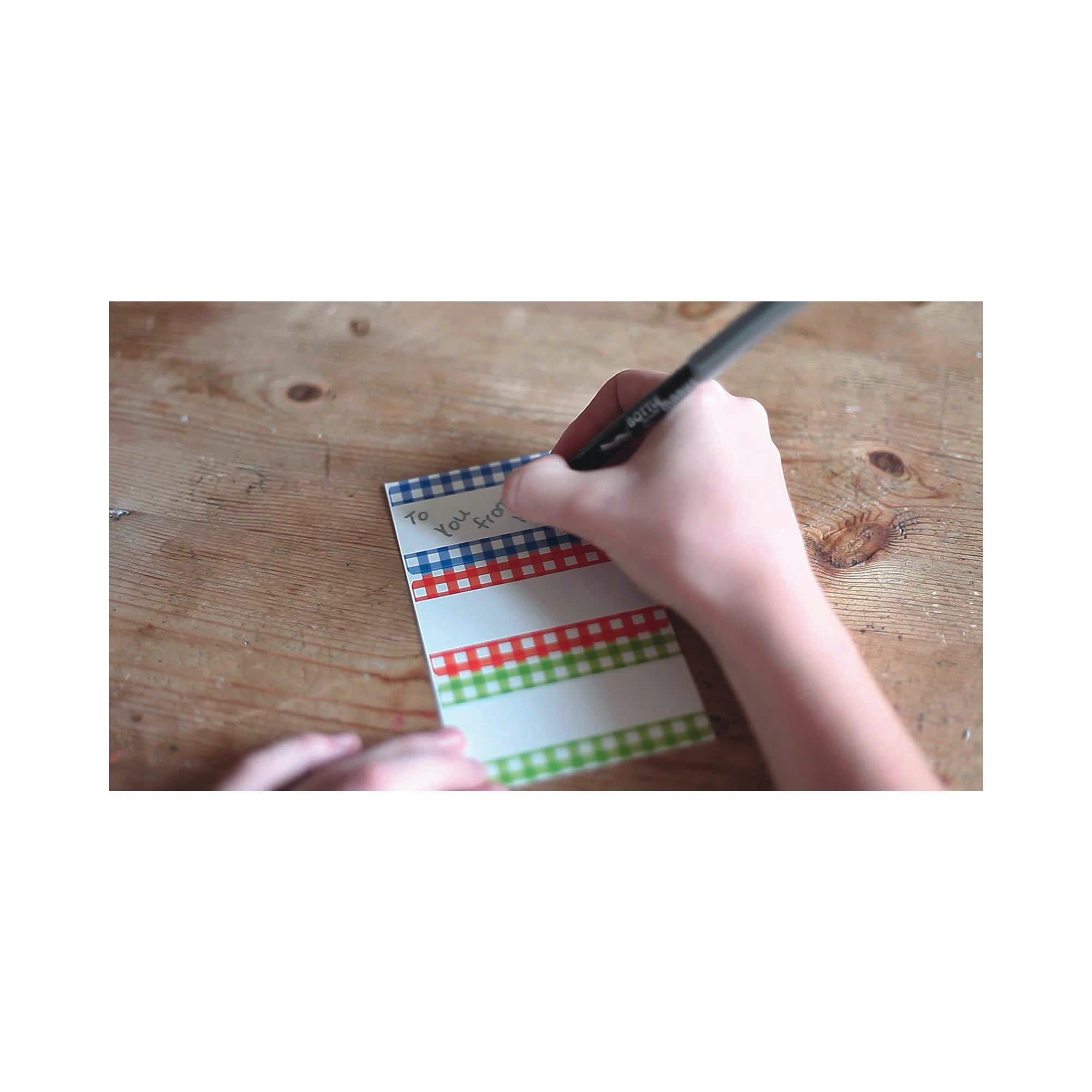 Premium Labeling Pen Set of 2 - Waterproof & Fade-Resistant Markers for Organizing, Crafting & Office Use