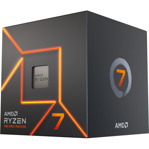 AMD Ryzen 7 7700 8-Core 16-Thread 3.8GHz Desktop Processor - Perfect for Gaming, Streaming & Content Creation