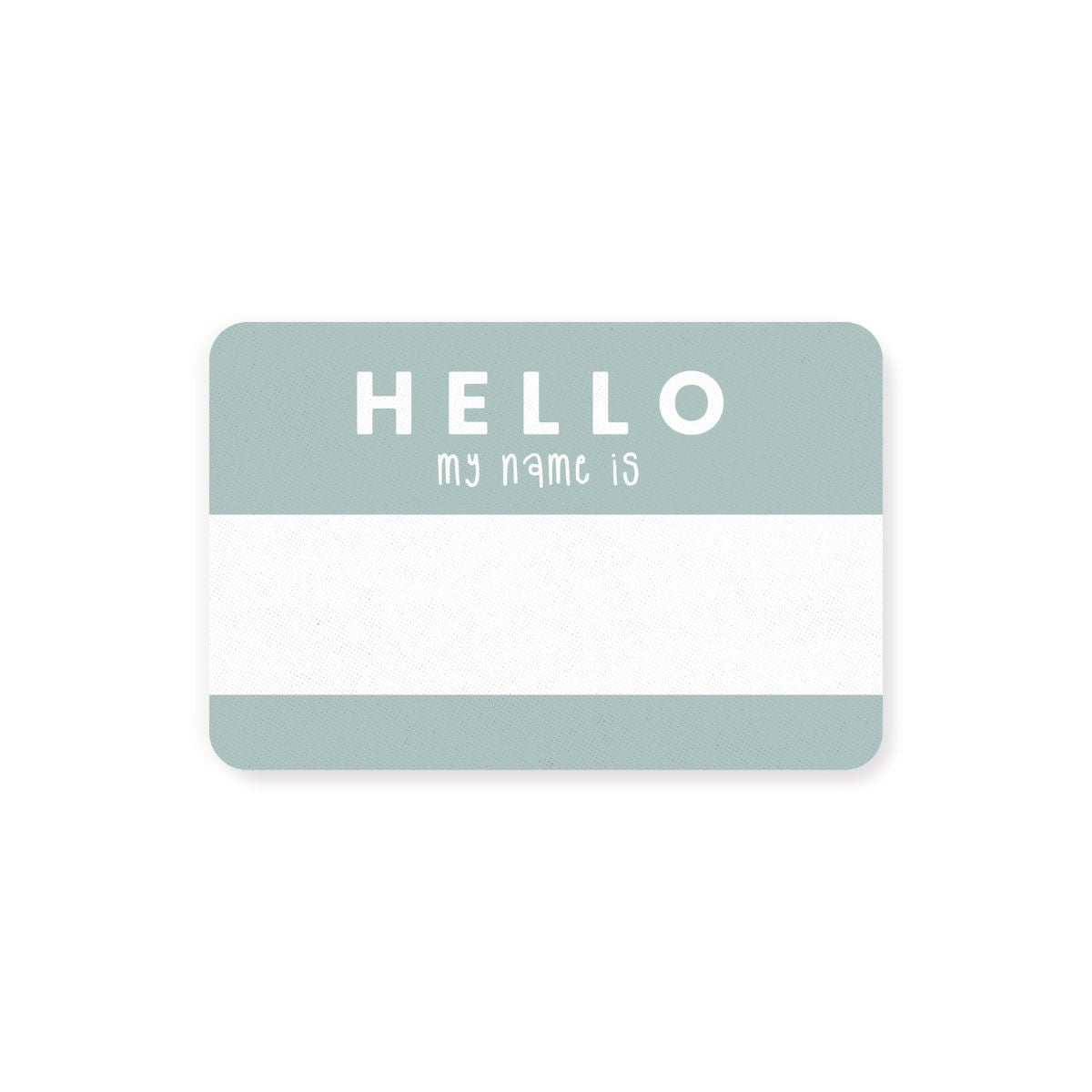 Hello Sticker - Bold Font Vinyl Decals for Laptops, Water Bottles & DIY Crafts - Perfect for Personalizing Gifts & Home Decor