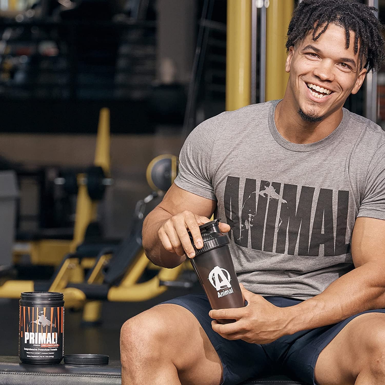 Animal Primal Preworkout Powder 507g - Premium Workout Supplement for Energy & Focus - Ideal for Gym, Bodybuilding & Fitness Training