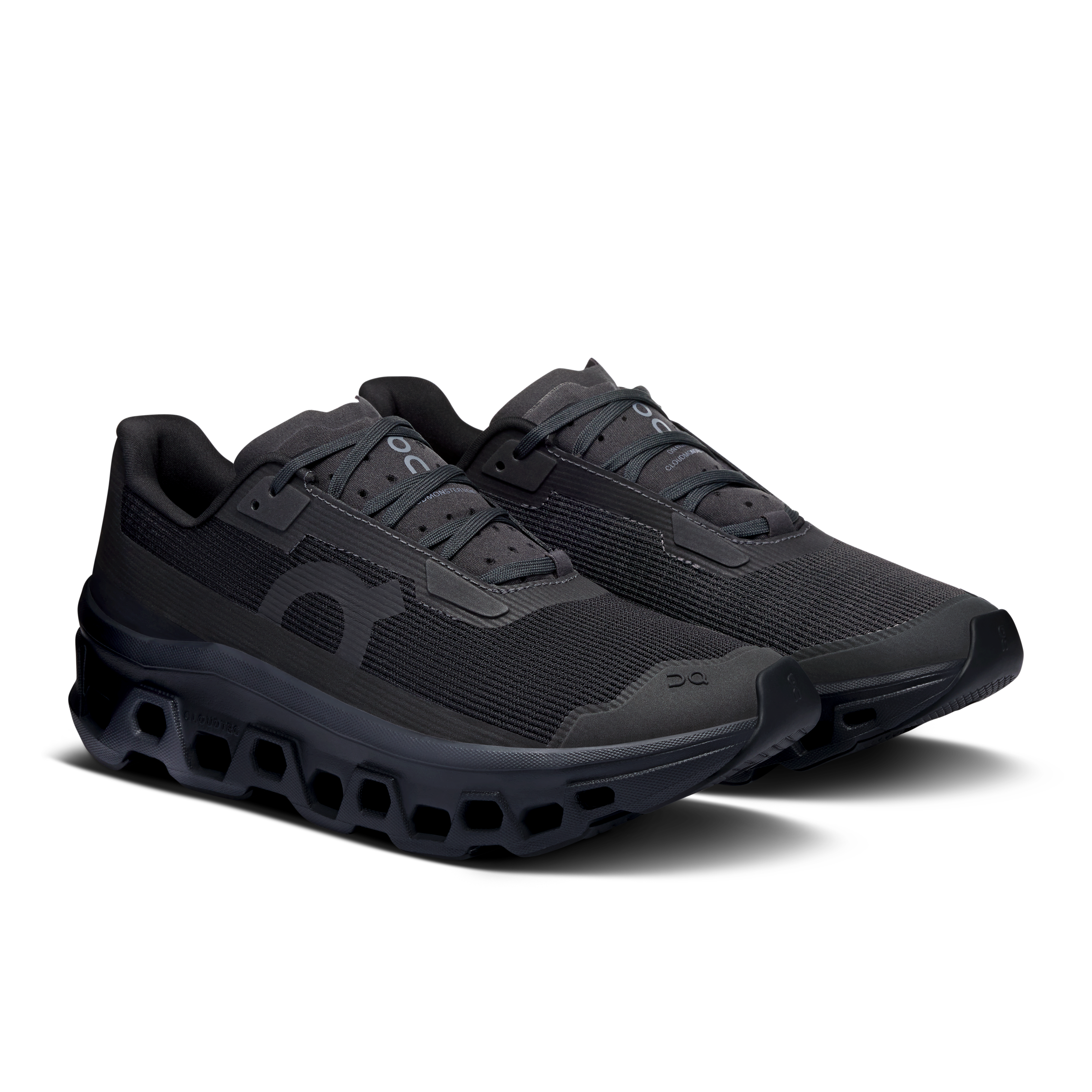 On Running Women's Cloudmonster Void Running Shoes - Black / Black | Lightweight Cushioned Sneakers for Women | Perfect for Jogging, Gym Workouts & Everyday Wear