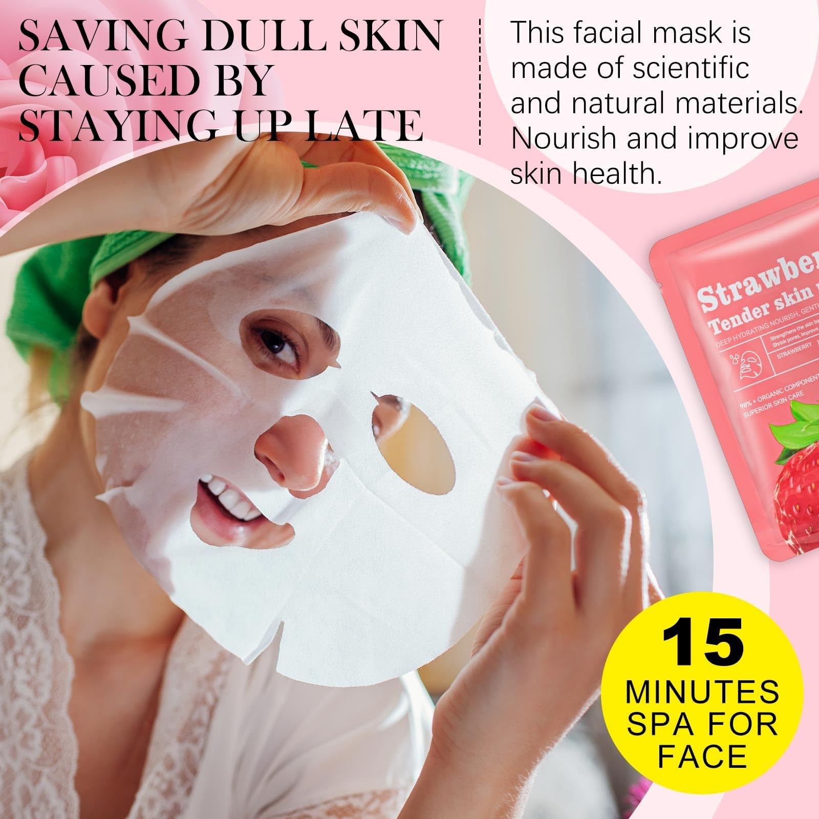 Lightning Deals on Facial Masks - Skin Care & Moisturizing for Women | Clearance Sale & Prime Early Access | Perfect for Spa Nights & Self-Care Routines