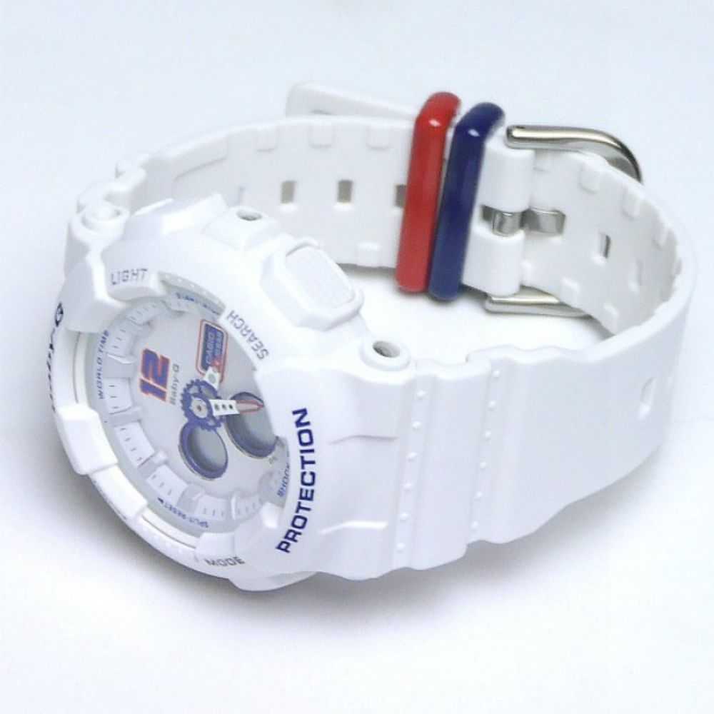 CASIO BABY-G BA-120TR-7BDR Digital Sport Watch for Women - Shock Resistant, Water Resistant, LED Light - Perfect for Running, Swimming & Outdoor Activities