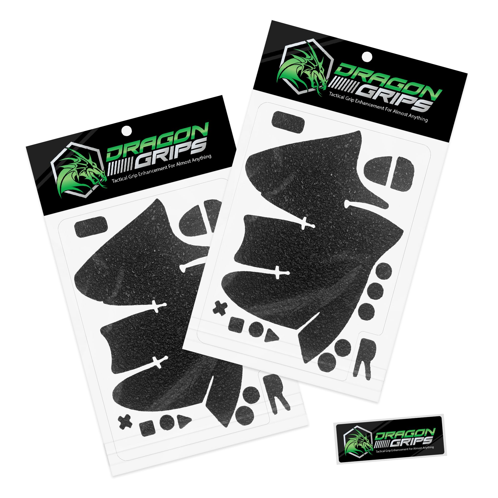 Premium PS5 Controller Grip Set - 22-Piece Black Non-Slip Rubber Gaming Grip Stickers for Enhanced Control | Perfect Fit for Handles, Triggers & D-Pad | Sweat-Resistant Textured Design (2-Pack) | Ideal for Competitive Gaming, Long Sessions & Improved PS5 Gameplay