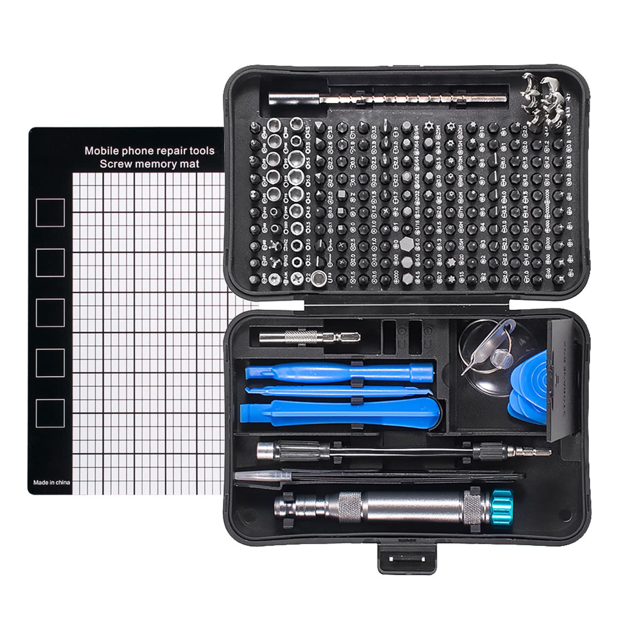 135-in-1 Precision Screwdriver Set for Electronics Repair - Magnetic Phillips & Torx Bits for iPhone, MacBook, PC, Laptop, Tablet, PS5, Xbox, Nintendo Switch - Perfect for DIY, Phone Repair & Game Console Maintenance (Purple)