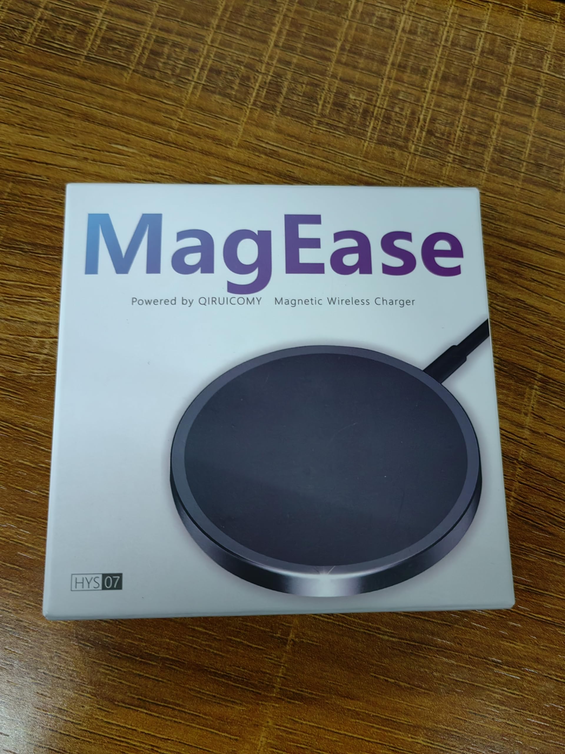 15W Fast Magnetic Wireless Charger for iPhone 16/15/14/13/12 Series & AirPods 4/3/2/Pro/Pro2 - Magsafe-Compatible Charging Pad with Strong Magnet (Blue) | Perfect for Home, Office & Travel Use