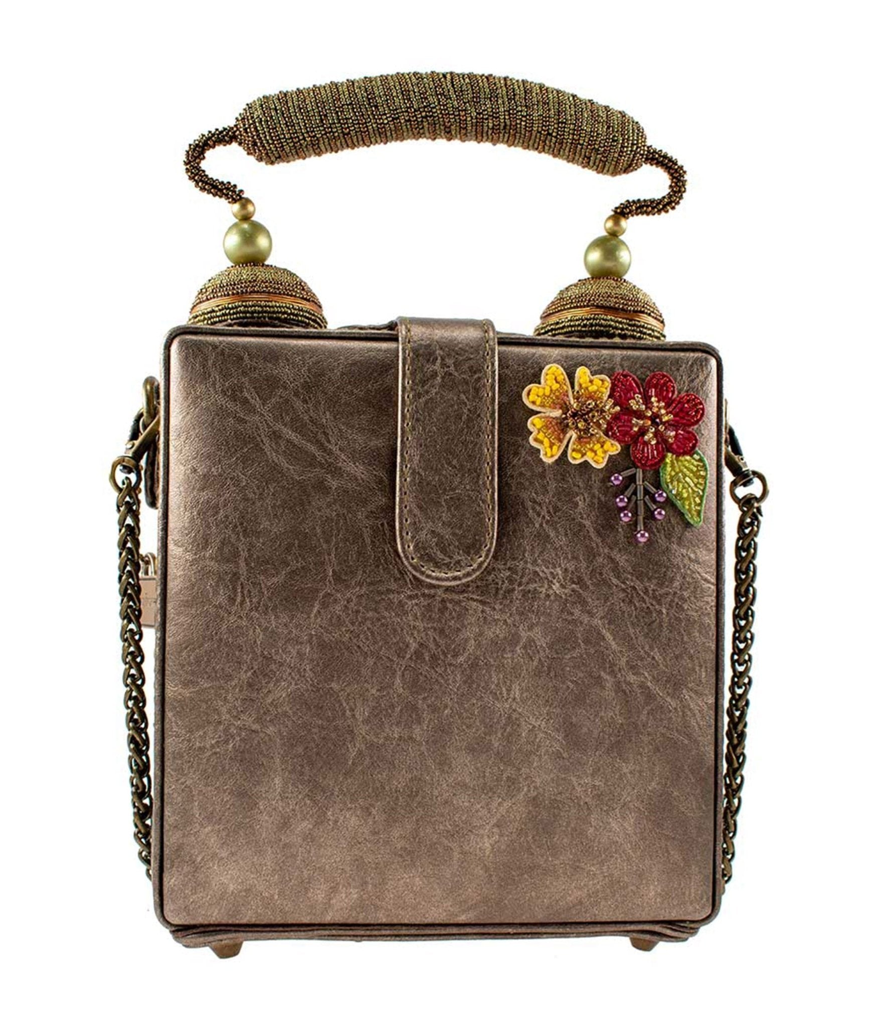 Mary Frances Time of Your Life Clock Handbag - Stylish Women's Fashion Purse with Unique Clock Design - Perfect for Parties, Weddings & Special Occasions