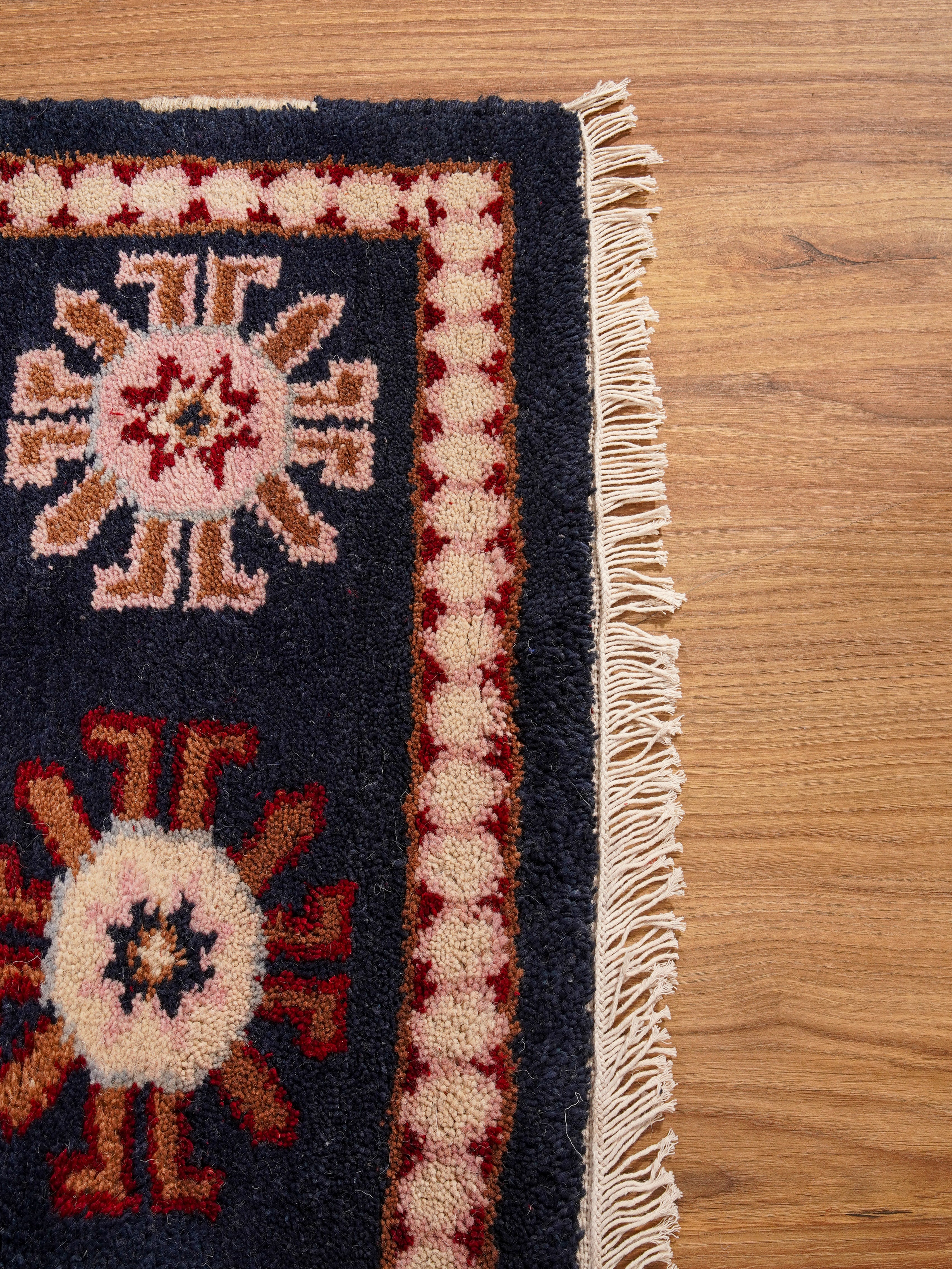 Handmade Bakhtiari Afghan Rug - Premium Hand-Knotted Wool Carpet for Living Room, Bedroom & Home Decor | Traditional Persian Design, Durable & Luxurious
