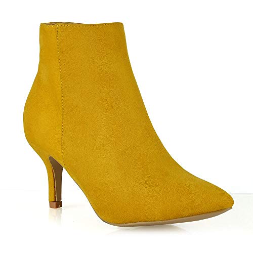 Mustard Faux Suede