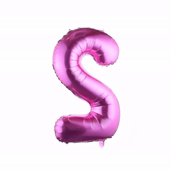 Balloonify Pink Mylar Number 2 Balloon - 40 Inch Large Foil Balloon for Birthday Party Decorations (1 Count) - Perfect for Baby Showers, Anniversary Celebrations & Graduation Parties