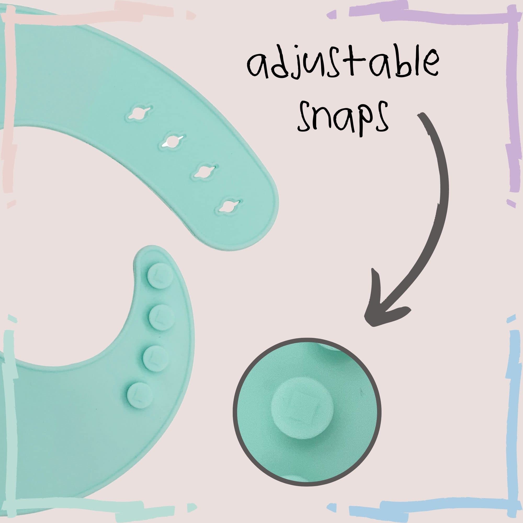 **Collapsible Baby Feeding Set - Food Grade Silicone Suction Bowl, Plate, Bib & Spoons - Travel-Friendly Toddler Essentials for Mess-Free Meals - Perfect Gift for New Parents & On-the-Go Families**    *(Use Case: Ideal for home, daycare, travel, picnics, and restaurants - promotes independent eating while minimizing spills!)*