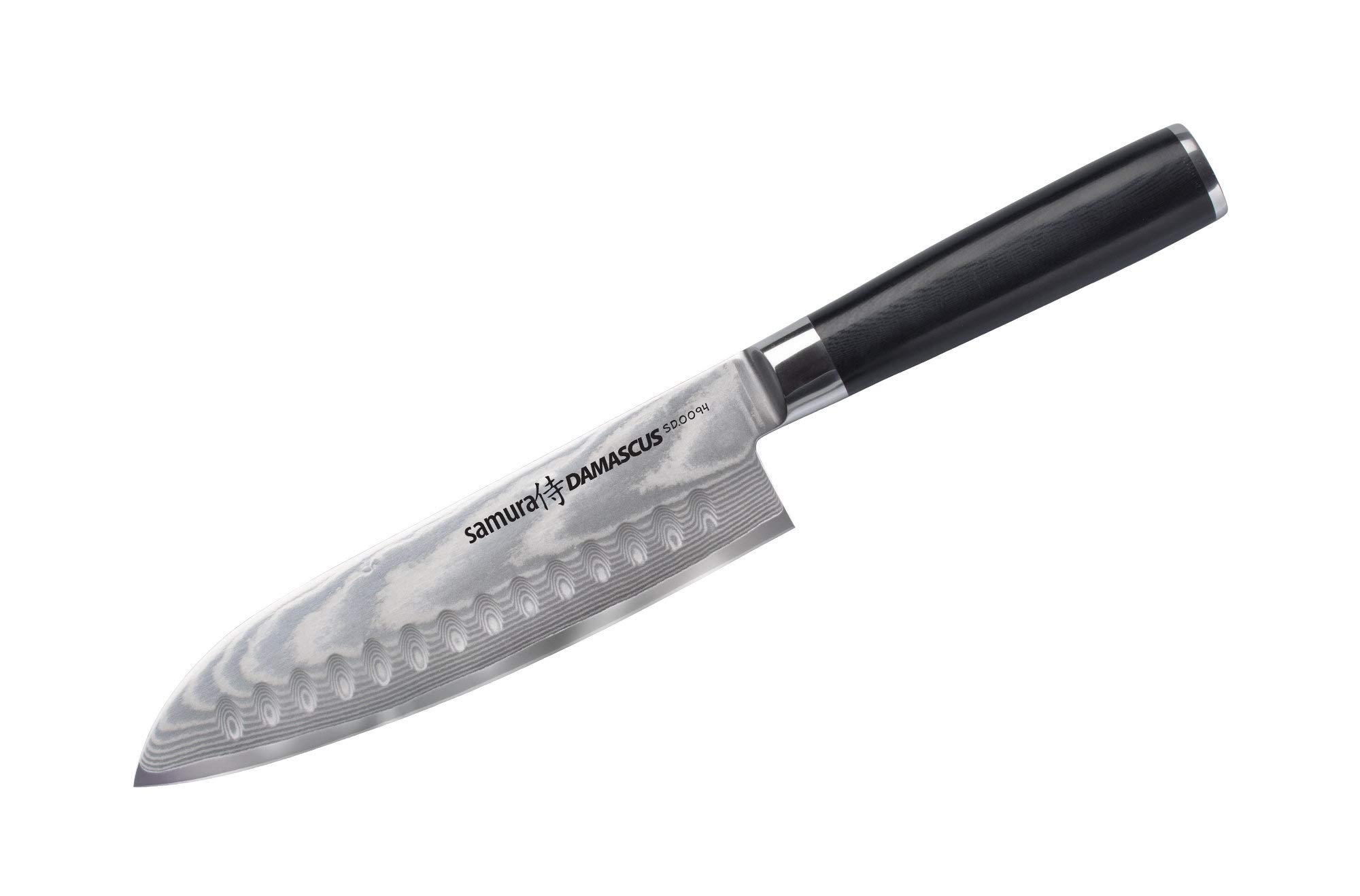 Premium SAMURA DAMASCUS Santoku Knife 7.0