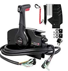 10Pin Marine Remote Control Box for Yamaha Outboard Motors - Push Trim Switch Kit for Boat Engine Control | Perfect for Fishing Boats, Speedboats & Watercraft Accessories