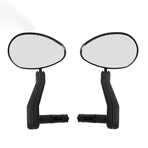 XCJ Bike Mirrors Set - Left & Right Rear View Mirrors for Bicycles, HD Safe Cycling Mirror, Classic Bicycle Accessories (Color: Left and Right) - Perfect for Commuting, Road Biking & Mountain Cycling Safety