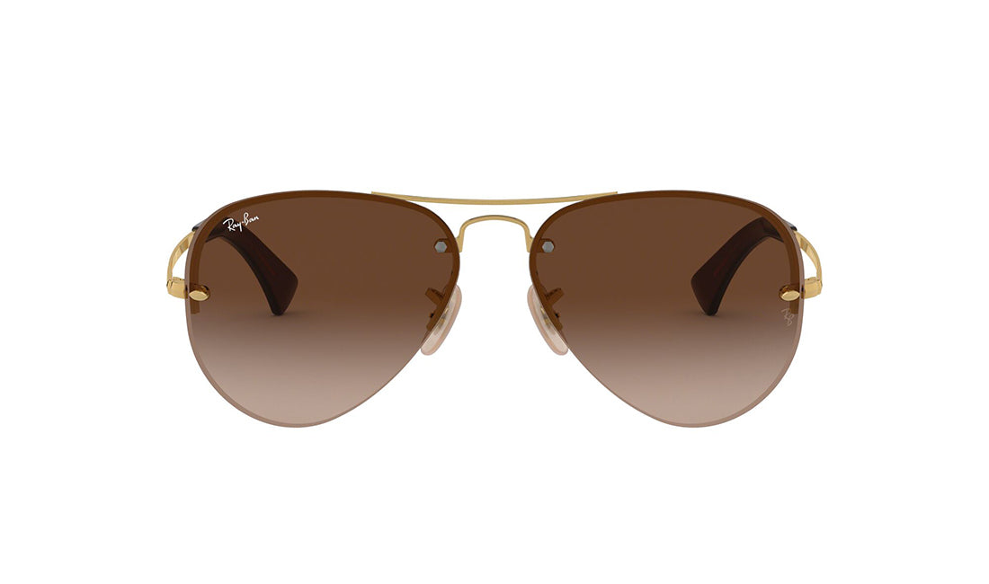 RayBan 3449 Polarized Sunglasses for Men & Women - UV Protection, Classic Aviator Style - Perfect for Driving, Outdoor Sports & Fashion