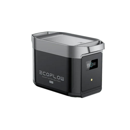 Ecoflow Delta 2 Max Portable Power Station with Smart Extra Battery - Solar Generator for Camping, RV Trips & Emergency Backup Power