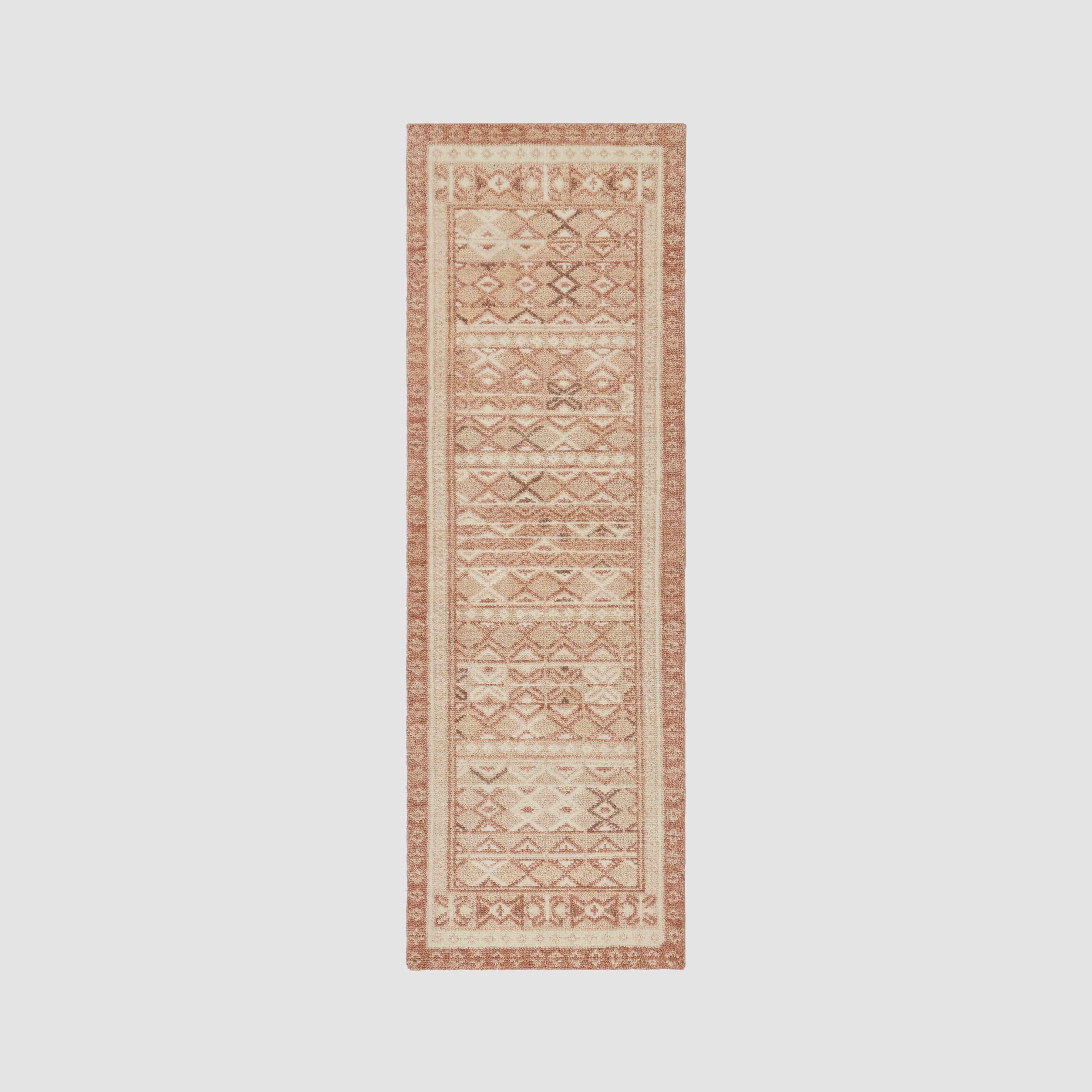 Ekaja Hand Knotted Accent Rug - Premium Bohemian Style Area Rug for Living Room, Bedroom & Home Decor - Soft & Durable for High Traffic Areas