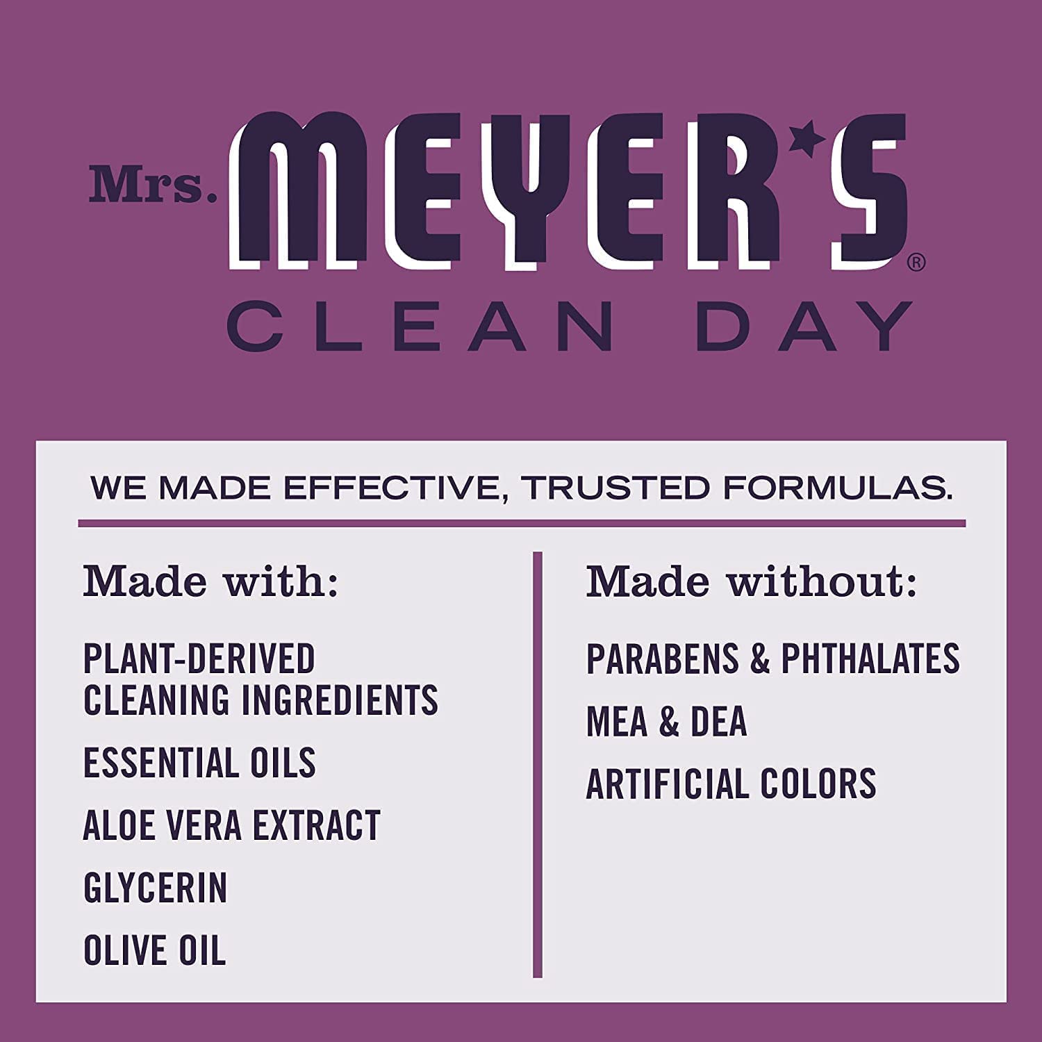 Mrs. Meyer's Clean Day Plum Berry Scent Hand Soap Refill - 33 Fl Oz (Pack of 12) | Natural Liquid Hand Soap for Kitchen, Bathroom & Office | Eco-Friendly & Cruelty-Free