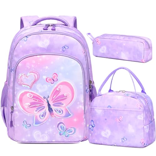 Sequin Butterfly Purple