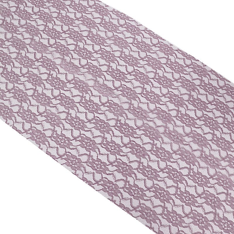 Elegant Wedding Lace Floral Table Runner - White Decorative Bridal Party Decor for Reception, Banquet & Home Dining - Perfect for Weddings, Anniversaries & Special Events