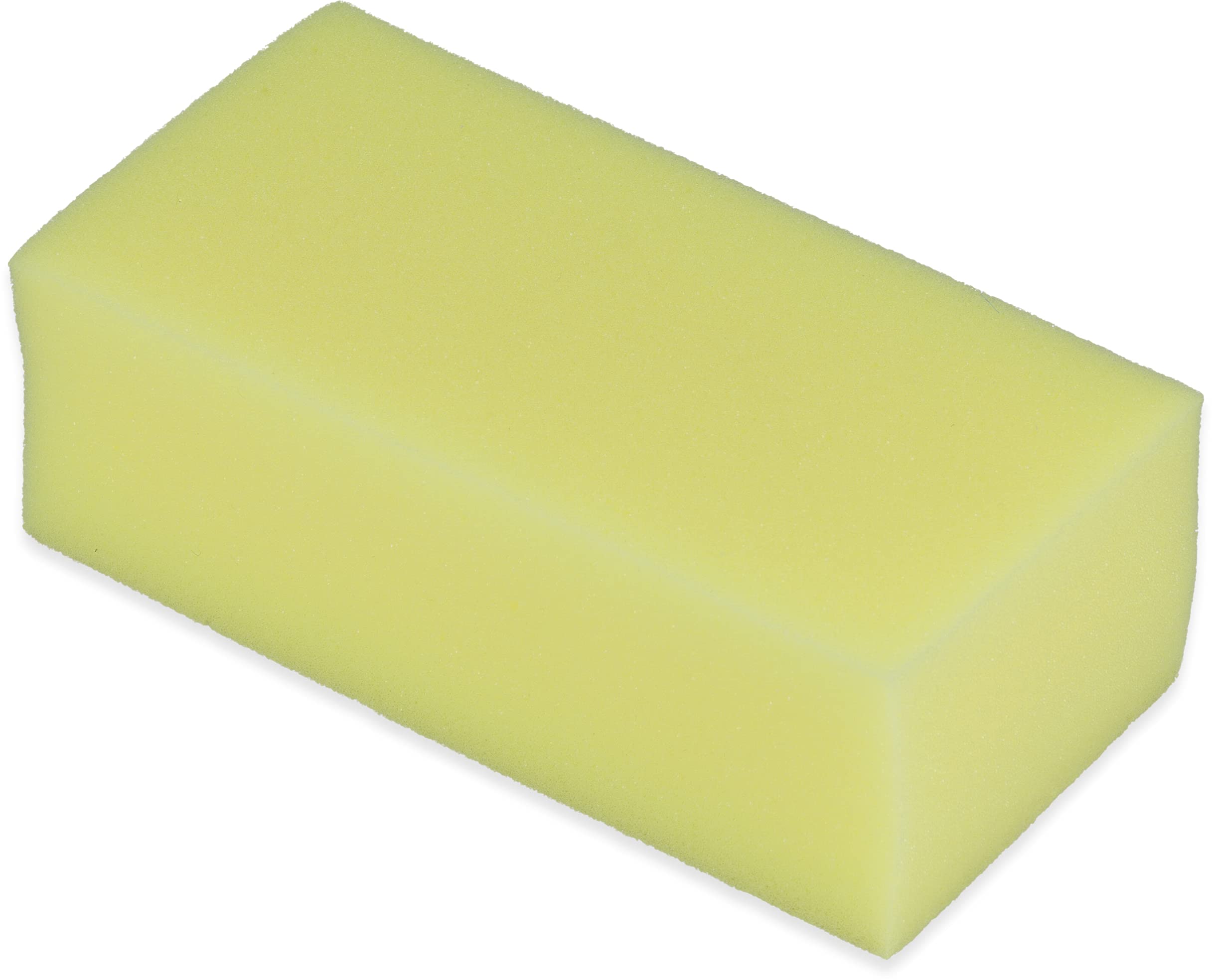 Carlisle FoodService Extra Large Commercial Sponge 8.25 Inch - Yellow (Pack of 24) - Heavy Duty Cleaning for Restaurants, Kitchens & Industrial Use