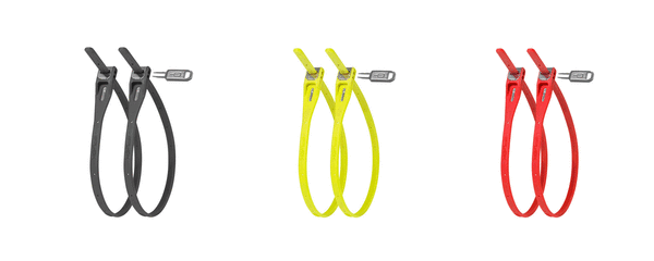 Hiplok Z Lok Twin Pack - Secure Bike Lock Set for Bicycles, Motorcycles & Scooters - Durable Anti-Theft Cable Locks for Outdoor & Urban Commuting