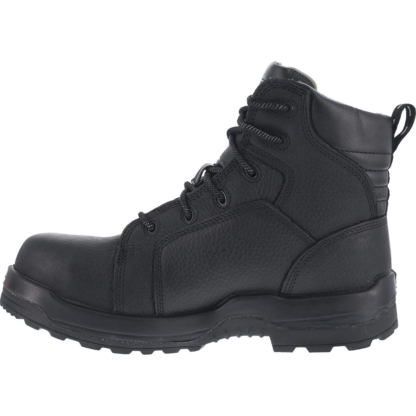 Rockport Works More Energy Women's Composite Toe Waterproof Work Boots - Size 8 Wide (W) - Slip Resistant Safety Shoes for Construction, Warehouse & Outdoor Work