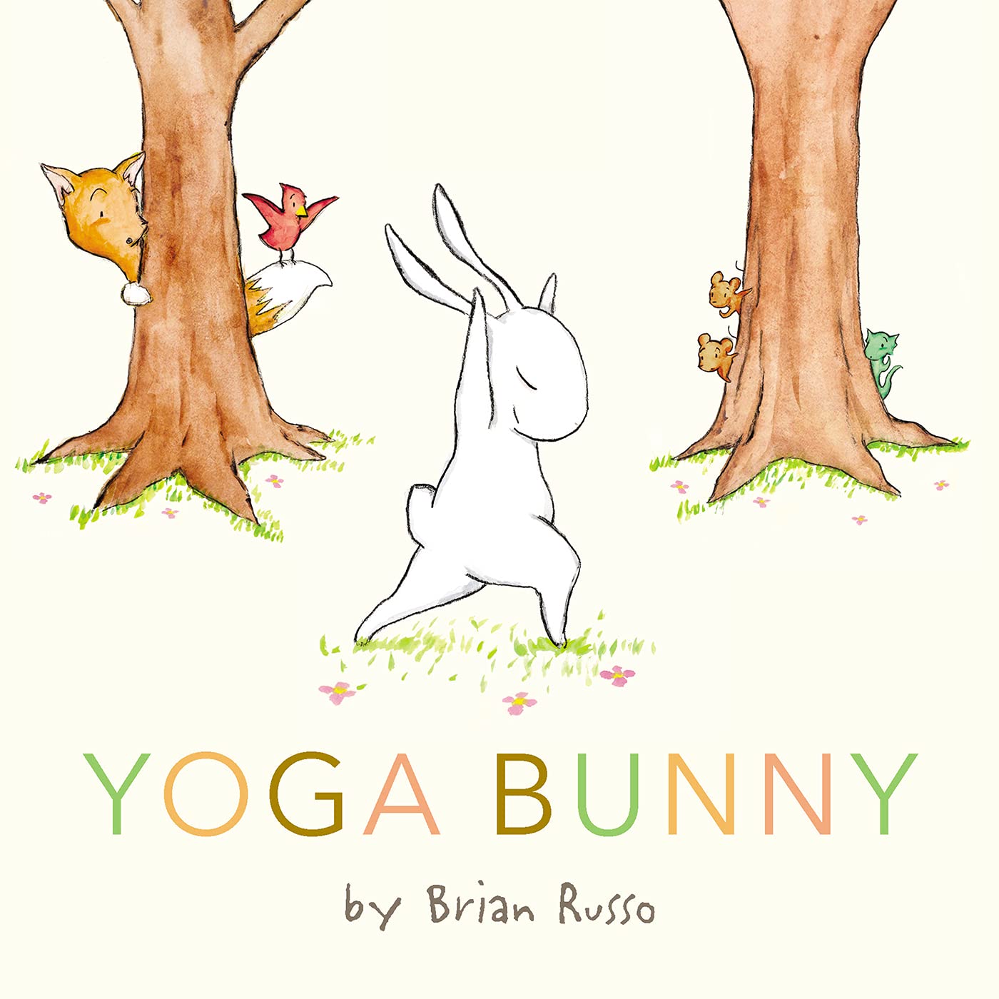 Yoga Bunny Board Book for Kids - Easter & Springtime Gift | Fun Yoga Story for Toddlers, Preschool Learning, Bedtime Reading