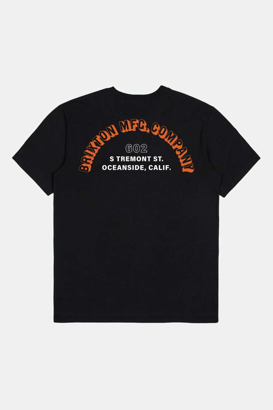 Haven Short Sleeve Tailored Pocket T-Shirt for Men - Classic Black Cotton Tee - Casual Wear & Everyday Outfits