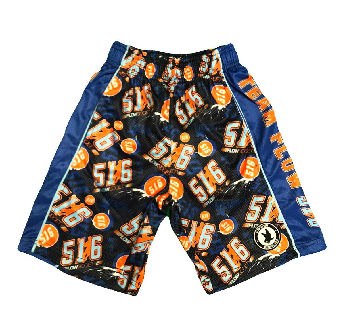 Boys 516 Flow Attack Athletic Shorts - Lightweight Quick-Dry Running Basketball Workout Shorts for Active Kids - Perfect for Sports, Gym & Outdoor Play