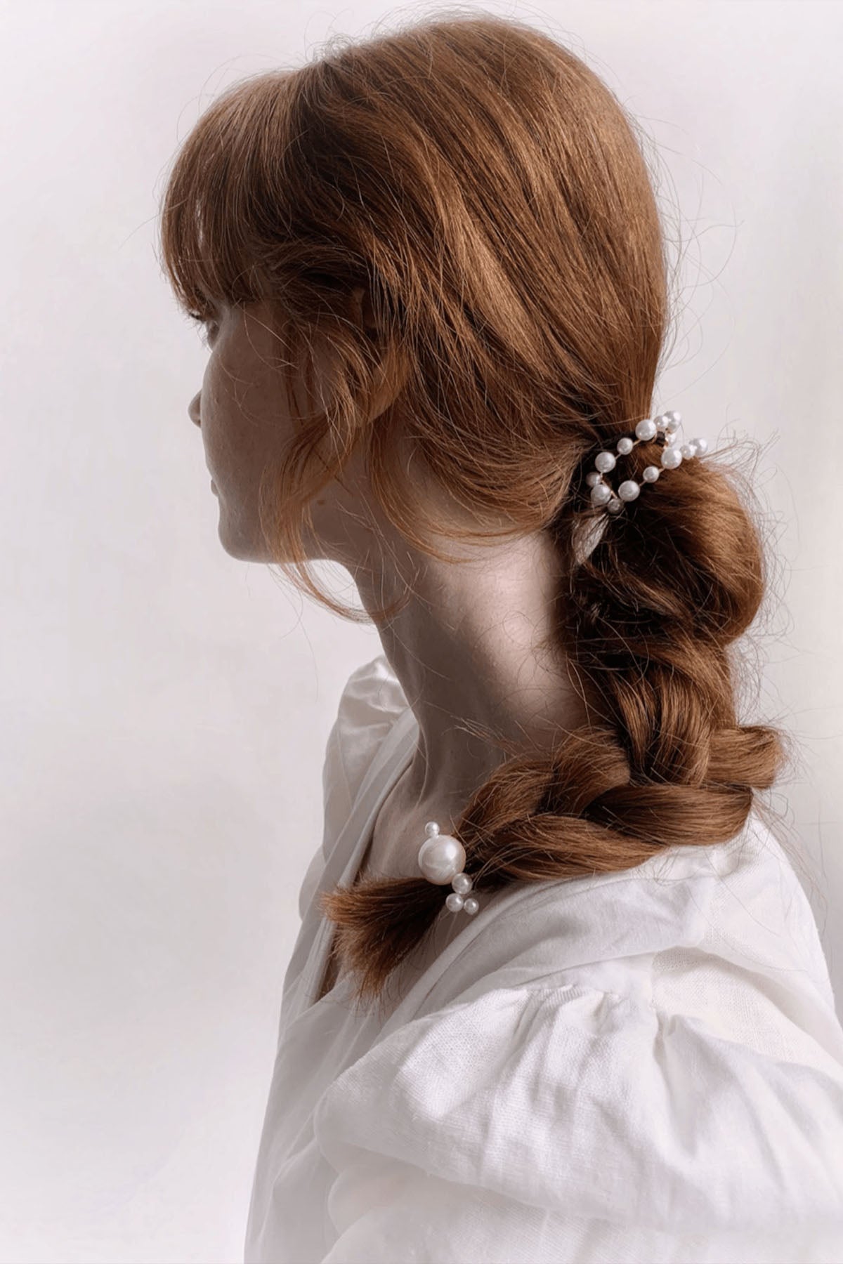Elegant Mercury Pearl Hair Comb - Vintage Style Hair Accessory for Women & Brides - Perfect for Weddings, Prom & Special Occasions