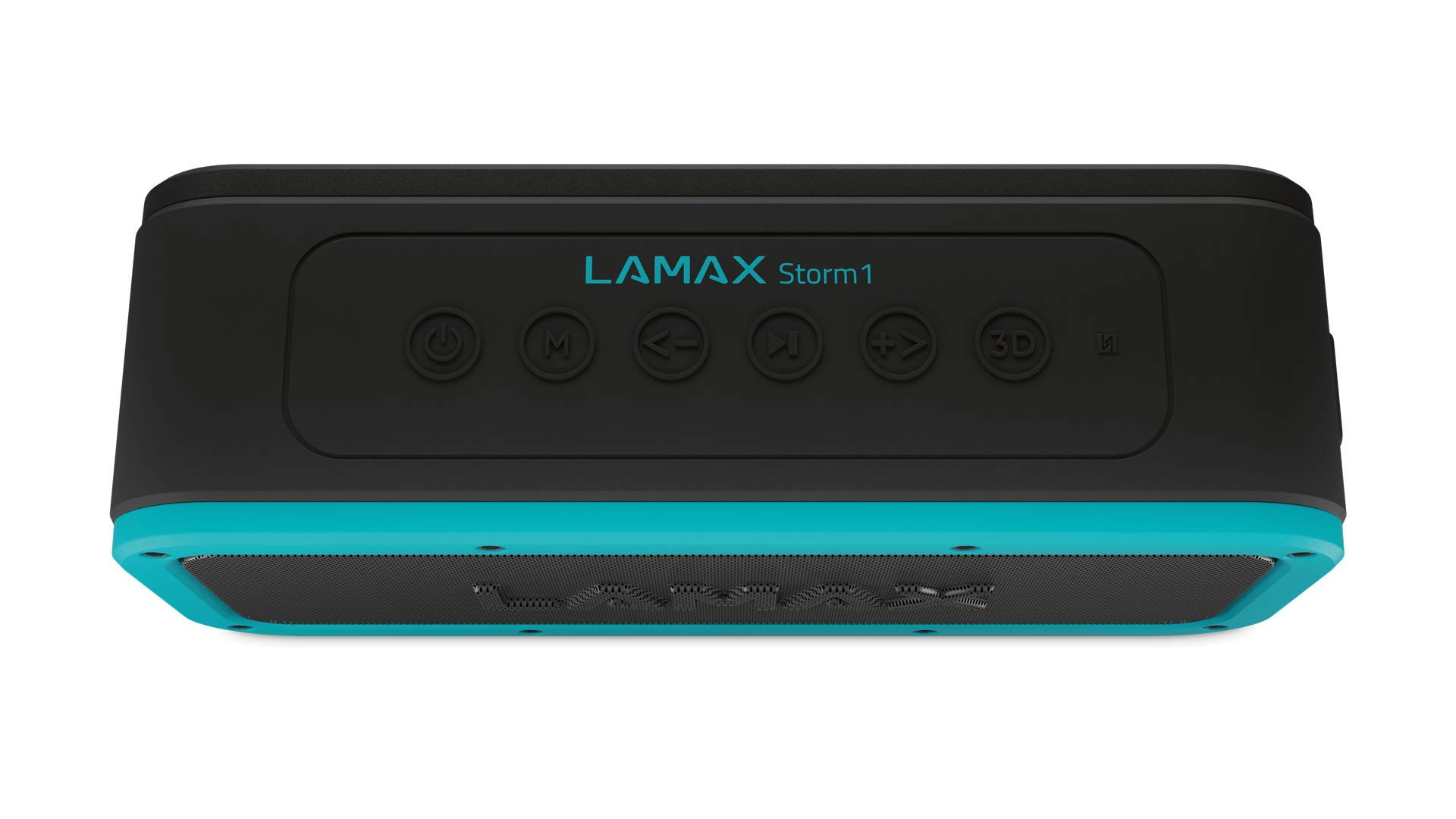 LAMAX Storm1 40W Portable Bluetooth Speaker 5.0 - IP67 Waterproof, 15H Playtime, USB-C/NFC, 3.5mm Jack, microSD, TWS - Perfect for Outdoor Adventures, Pool Parties & Home Entertainment