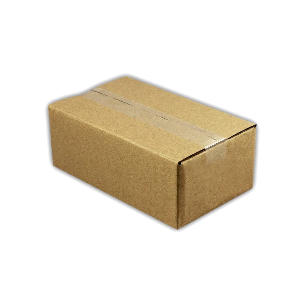 EcoSwift 6x4x3 Inches Corrugated Cardboard Shipping Boxes - Small Moving & Mailing Boxes for Packing, Storage & Ecommerce Shipping (6 Pack) - Perfect for Home, Office & Online Business Use
