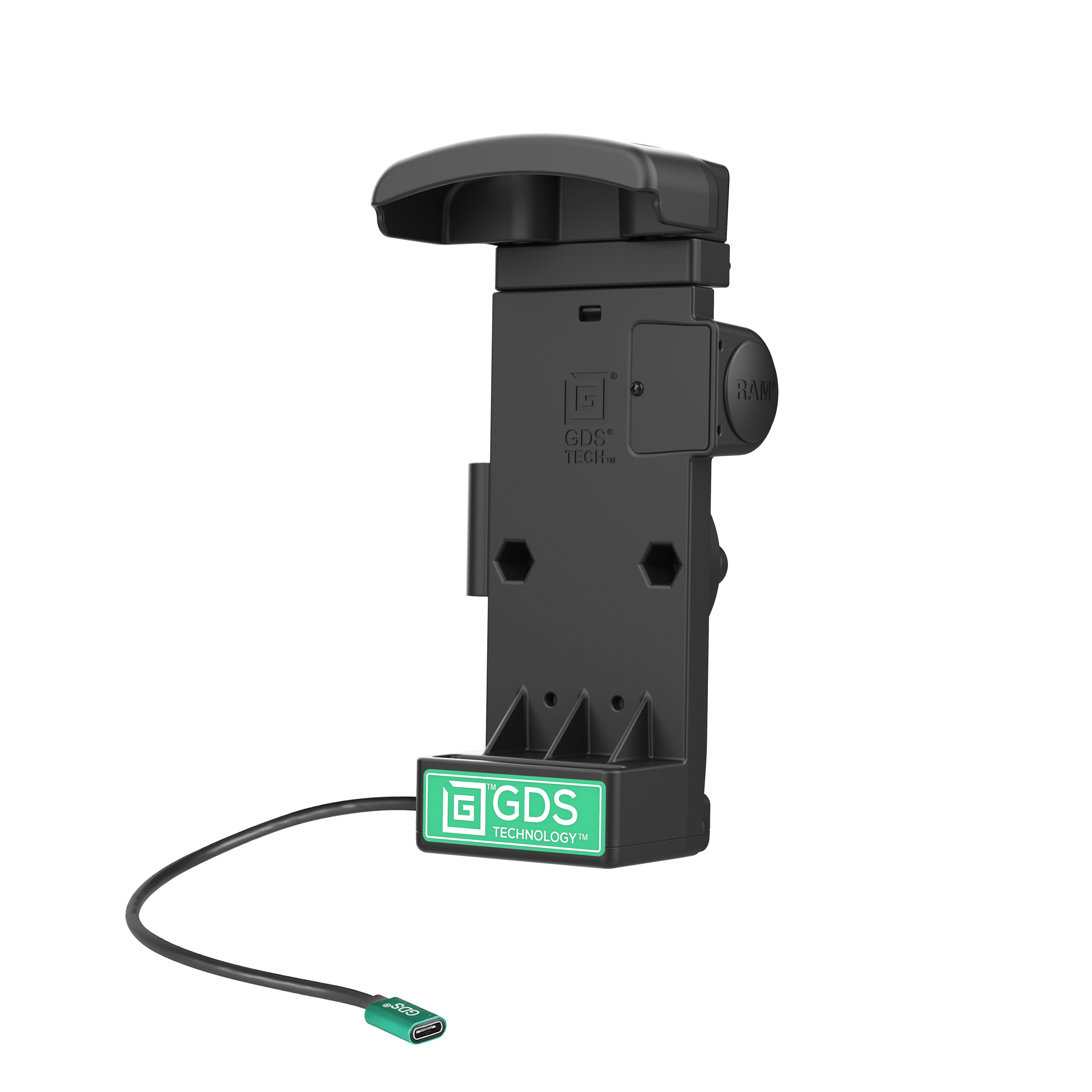 GDS® Powered Dock for Zebra TC2x & TC5x (RAM GDS DOCK V12 ZE2434CPU) - Fast Charging Station for Warehouse & Retail Use