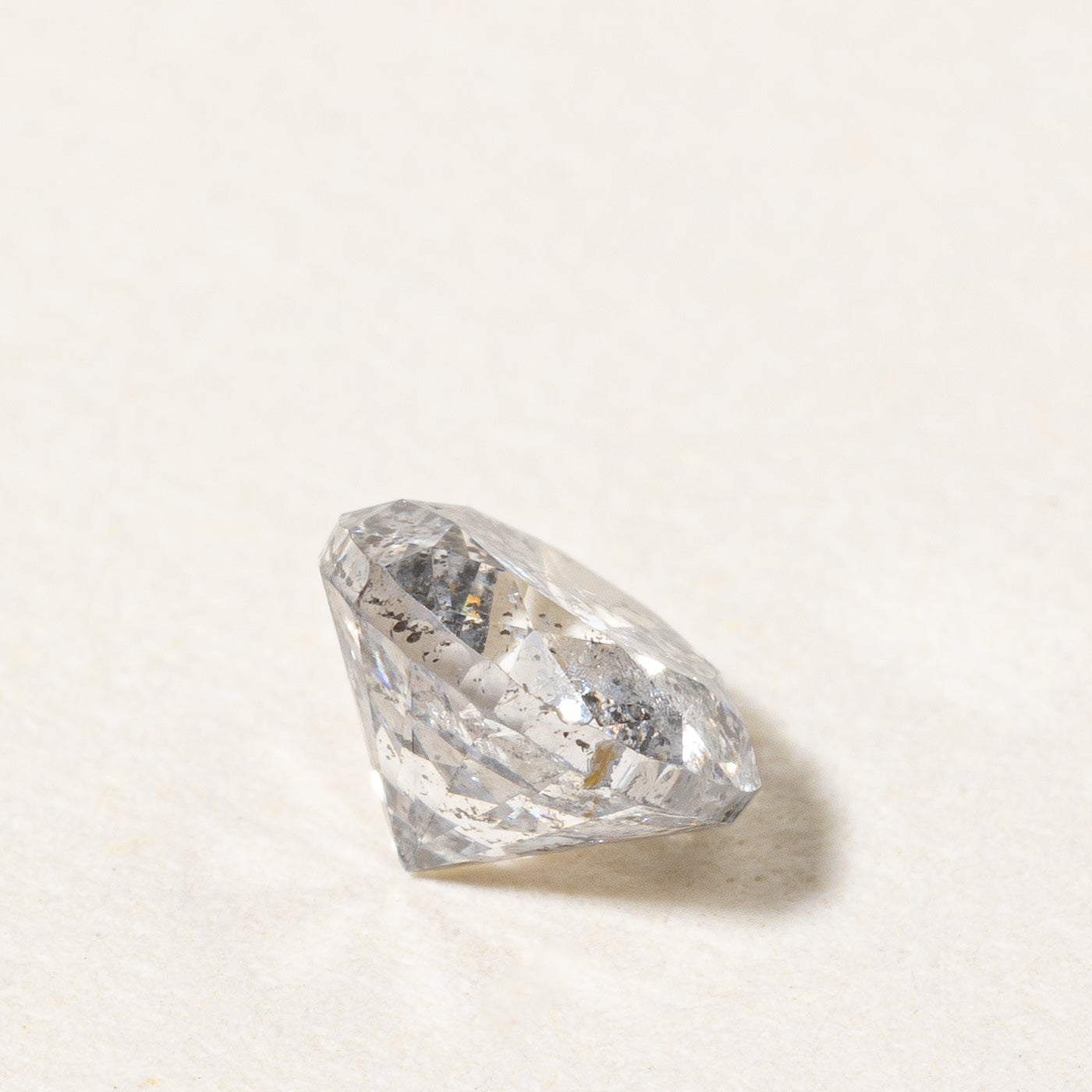 0.64ct Round Brilliant Cut Loose Diamond - I3 H/I Color | Certified Natural Diamond for Engagement Rings & Jewelry Making