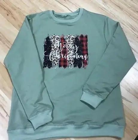 Cozy Mint Green Christmas Sweater | Holiday Pullover for Women & Men | Perfect for Ugly Christmas Parties & Family Gatherings