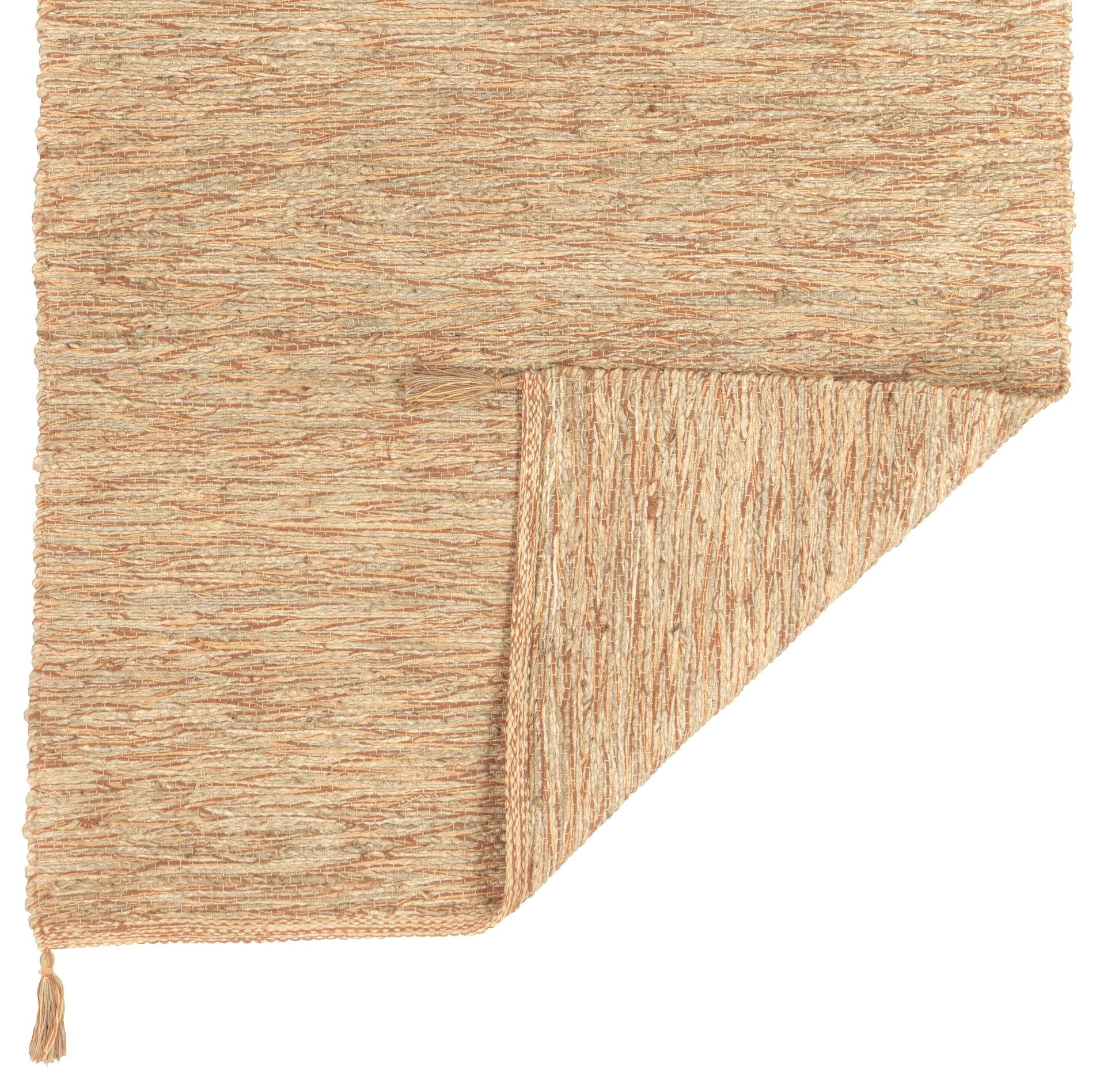 Handmade Saona Hemp & Cotton Natural Fiber Rug - Easy Maintenance 5' x 7' Living Room, Bedroom & Family Room Floor Decor | Eco-Friendly Home Accent for Cozy Spaces