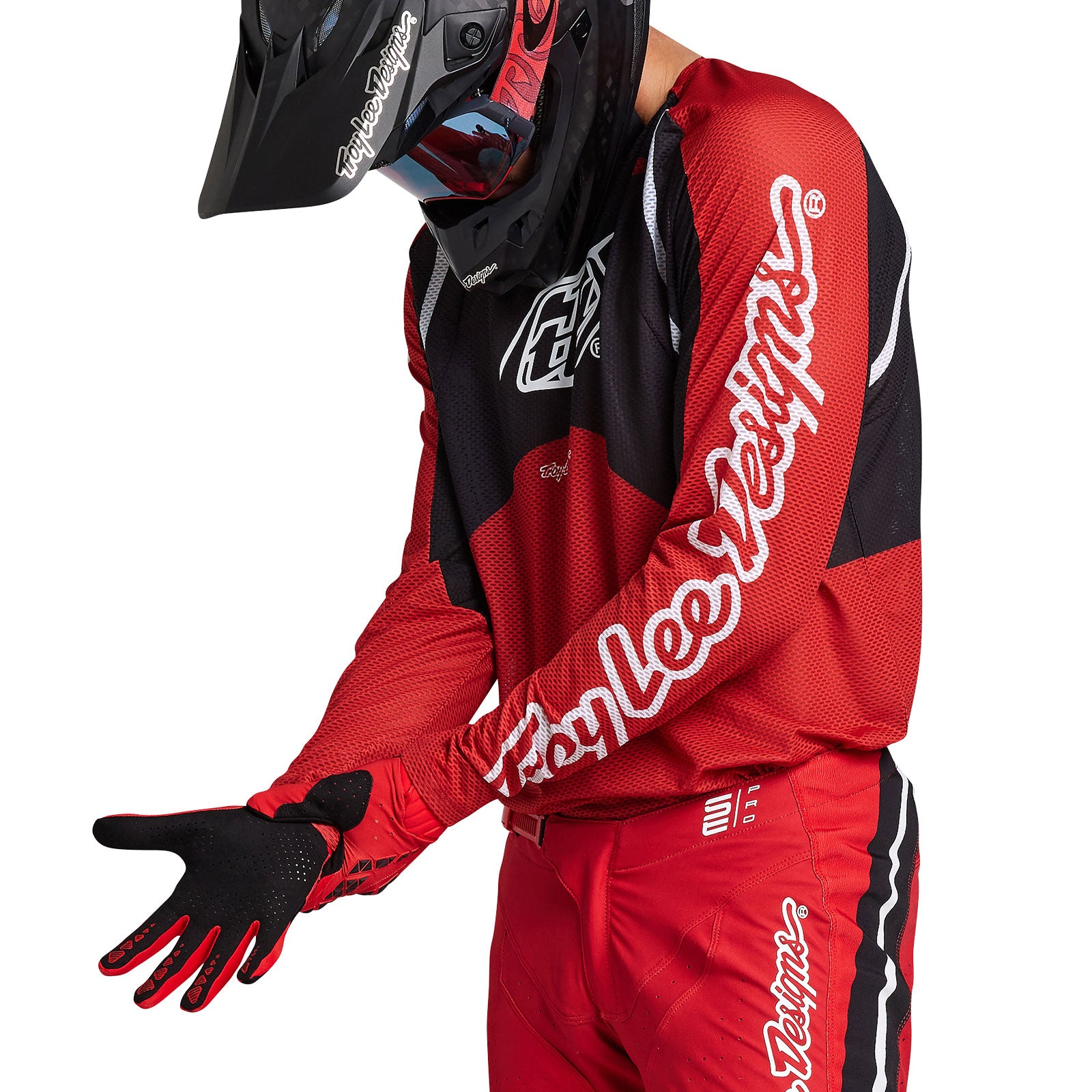 SE Pro Air Jersey Pinned Red - Premium Performance Sports Jersey for Baseball, Football & Basketball - Perfect for Training, Games & Fan Support