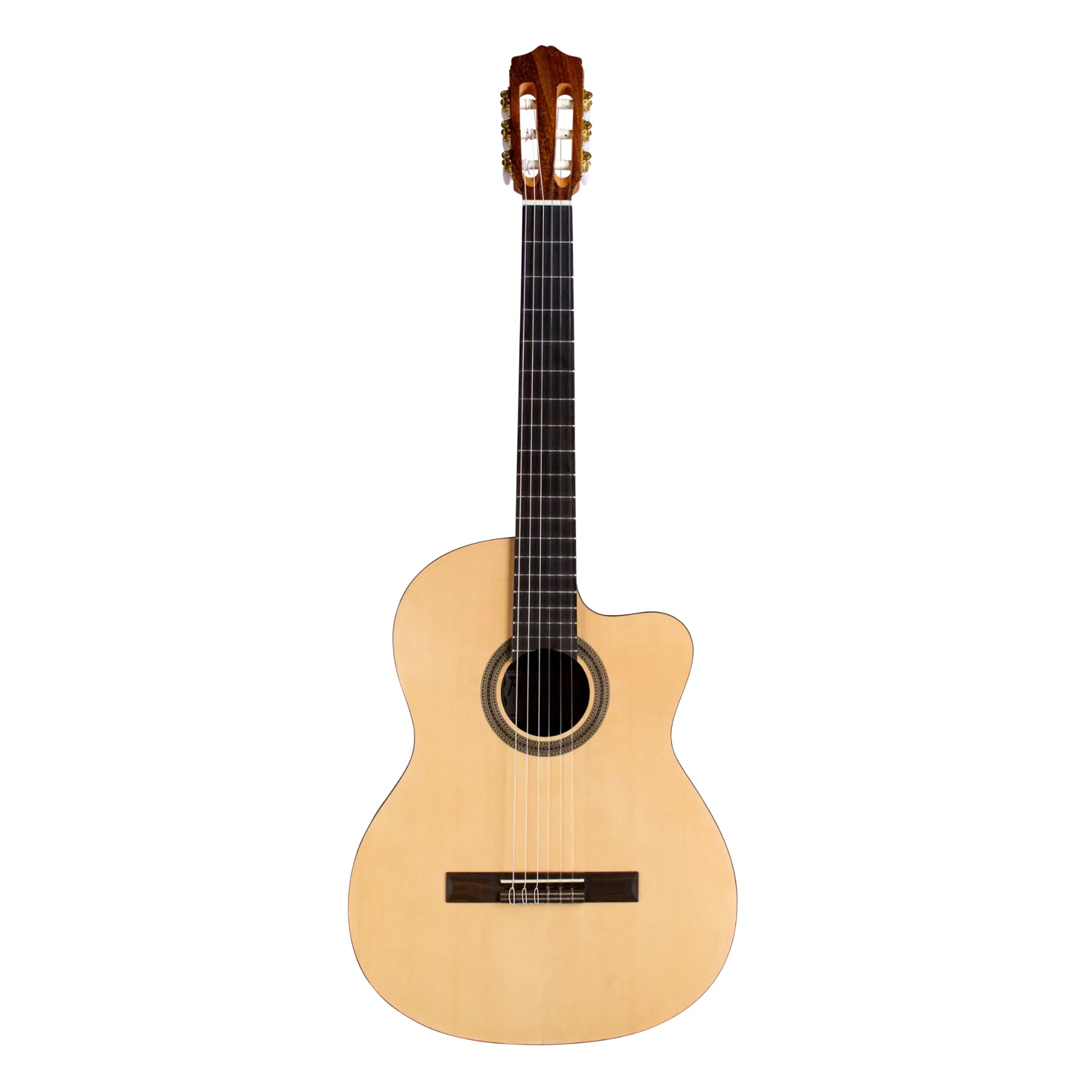 Córdoba Protégé C1M CE Acoustic Guitar - Natural Finish, Spruce Top, Mahogany Back & Sides - Perfect for Beginners, Travel & Live Performances