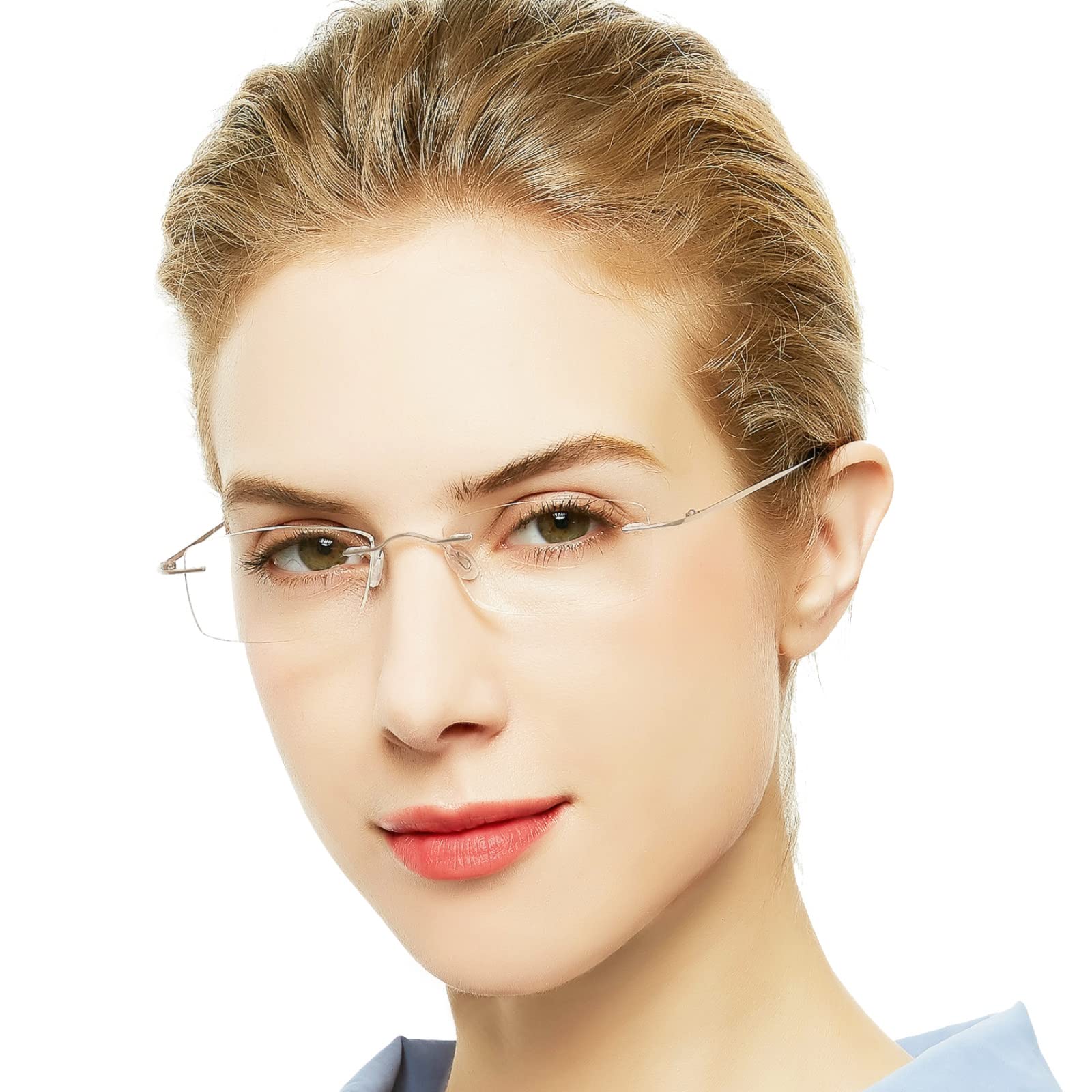 OCCI CHIARI Blue Light Blocking Reading Glasses for Women & Men - Large UV400 Protection Readers with Big Frame (1.0 to 3.5 Strength) - Perfect for Computer Work, Gaming & Digital Eye Strain Relief