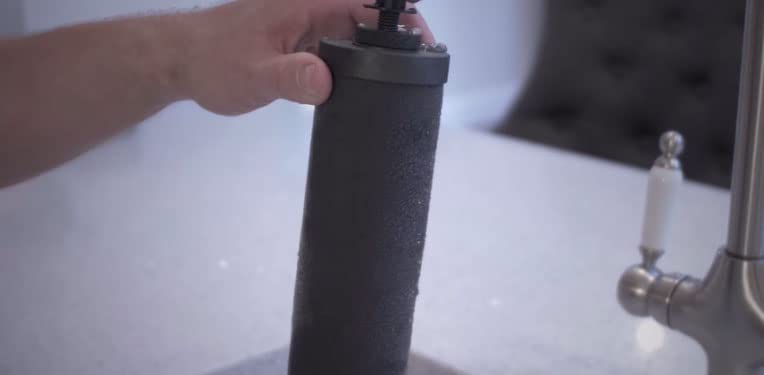 Nispira Premium Black Water Filter Cartridge - Compatible with Berkey Countertop Purification System (Replaces BB9-6) | Clean Drinking Water for Home, Travel & Emergency Preparedness