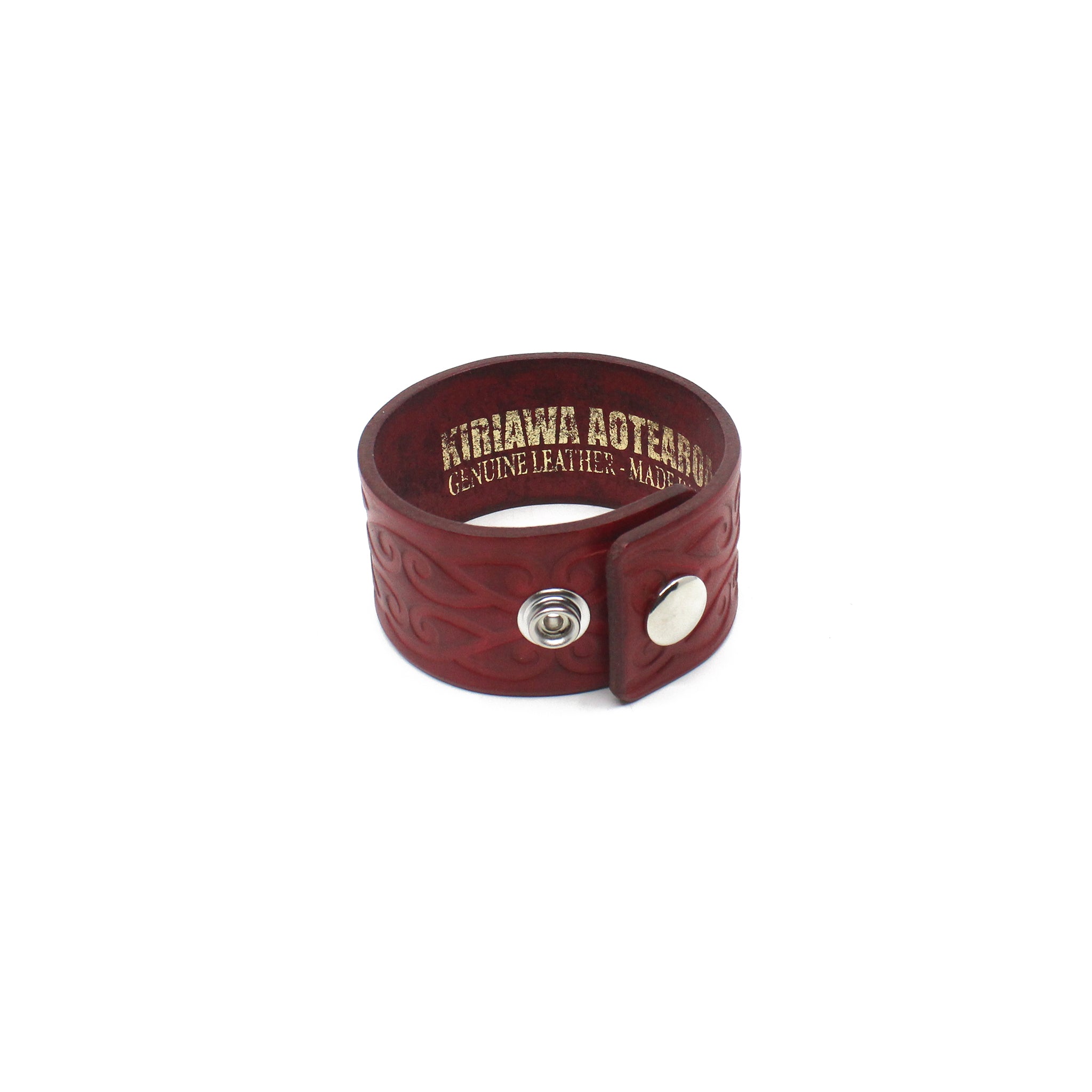 38mm Genuine Leather Wristband for Men & Women - Adjustable M/L Size - Premium Quality Fashion Bracelet by Darin Gordine - Perfect for Casual Wear, Outdoor Activities & Gifts