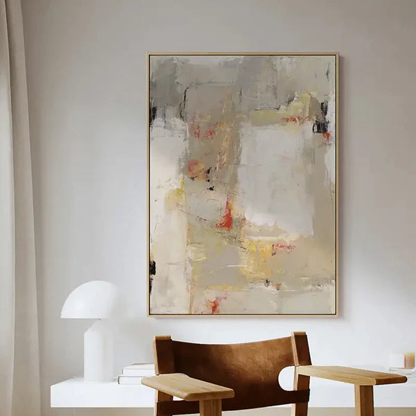 Abstract Painting #AB 001 - Modern Wall Art for Home & Office Decor | Handmade Canvas Artwork for Living Room, Bedroom & Office Spaces