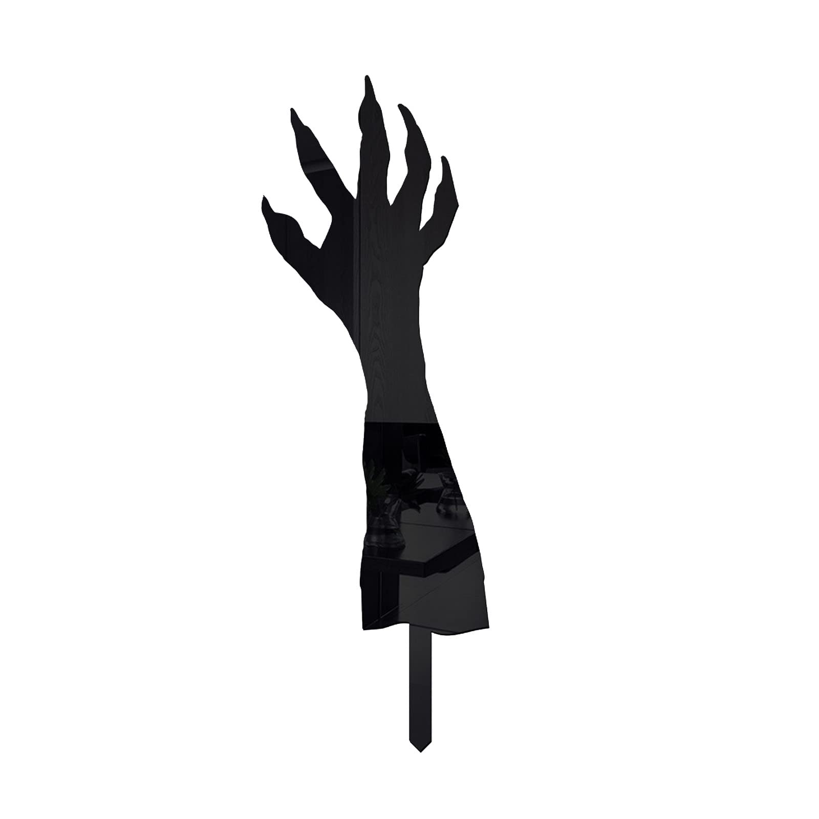 Memorial Stake for Friend - Halloween Acrylic Outdoor Garden Decor - Personalized Grave Marker - Garden Silhouette Border for Plants (One Size) - Perfect for Cemetery, Halloween Yard Decor & Memorial Gardens