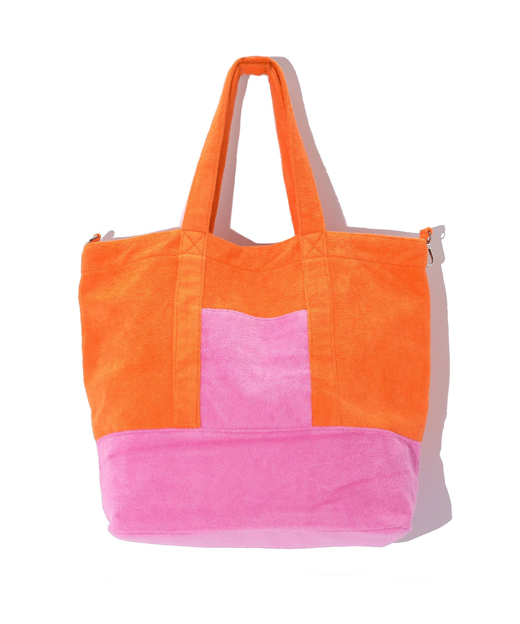 Terry Block Rocker Tote Bag - Stylish & Durable Beach Tote for Women - Perfect for Pool, Beach, Gym & Travel Accessories
