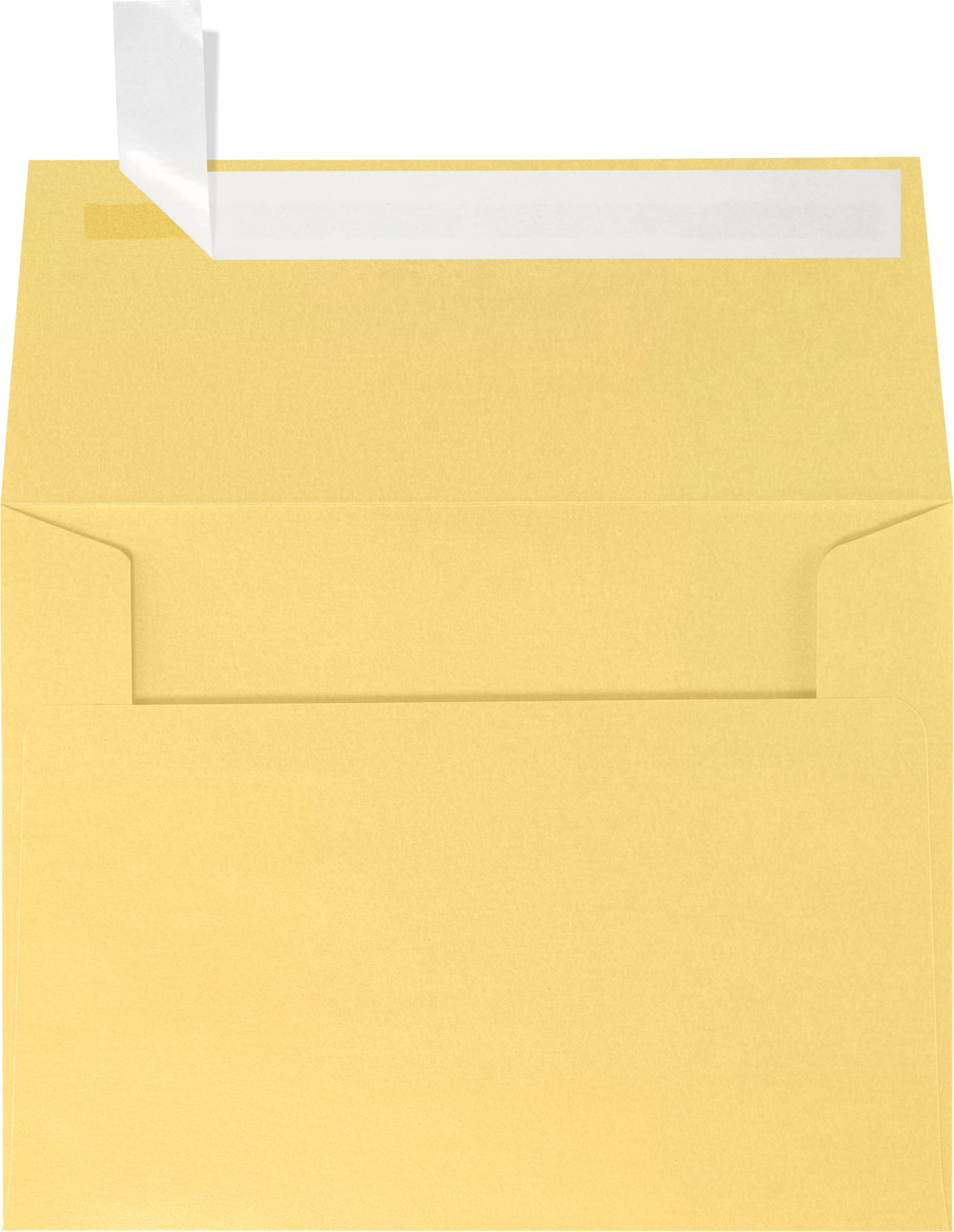 Premium A2 Gold Metallic Invitation Envelopes (4 3/8